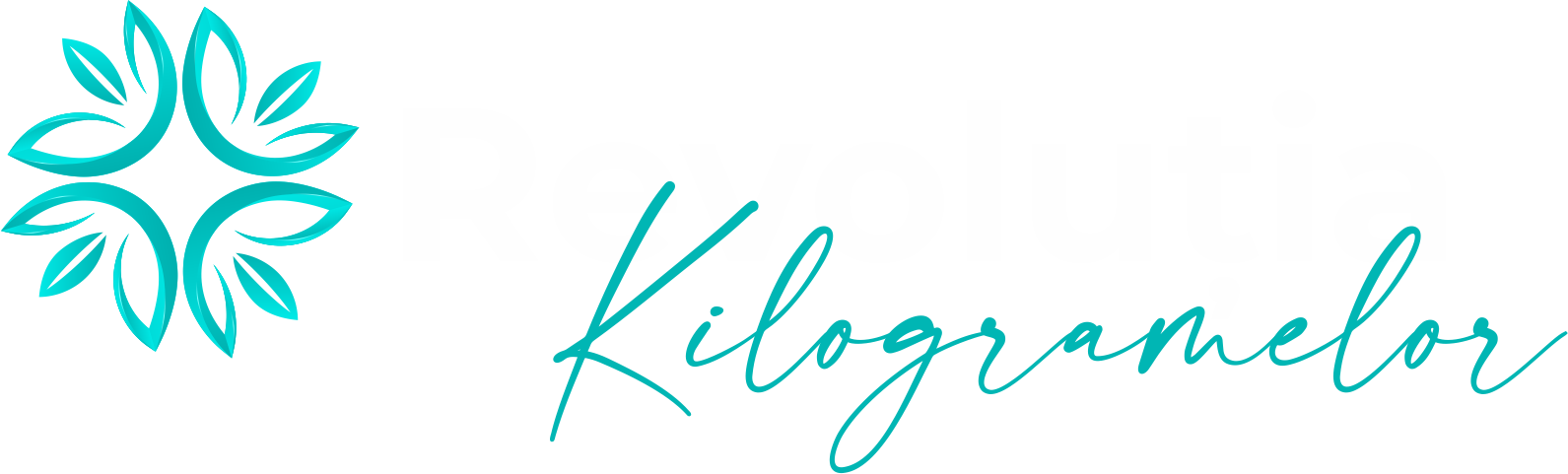 Logo - Revolutia Kilogramelor - alb